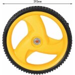 Roue arrire 293mm 78 dents pour craftsman, partner, electrolux, mcculloch, rally et autres tondeuses ...