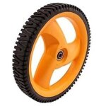 Roue arrire 293mm 78 dents compatible avec craftsman, partner, electrolux, mcculloch m53 - 190 dwa 961410164 ...