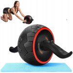 Roue d'exercice pour les muscles abdominaux et dorsaux, roue ab + tapis
