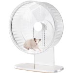Roue d'exercice ultra - silencieuse pour hamster - roue d'exercice silencieuse avec support r�glable ...