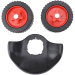 Roues gmmacables g mmer pour les soins de pelouse ou �conomiques 29. 5 cm accessoire de tondeuse en plastique ...