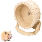 Roue de hamster roue d'exercice silencieuse en bois, roue hamster roue de course pour hamster, roue d'exercice ...