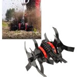 Roue de motoculteur �lectrique, roue d'outil de cultivateur 2 en 1, d�sherbeur, roue de motoculteur de ...