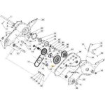 Roue motrice de 2�me vitesse origine corona z68 stiga - 118800348 / 0