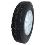 Roue pleine, diam�tre 150 mm, caoutchouc - plastique, pour tondeuses � gazon