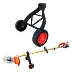 Aougo - roues de support pour coupe - bordures, roues de support ajustables, accessoire pour dbroussailleuse ...