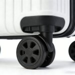 Roues de valise a71 noires, roues de remplacement universelles pour valises, bagages et chariots