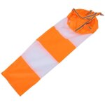 Rouge et blanc fluorescent �tanche �paississement nylon sac � chaussettes mesure de la direction du vent ...