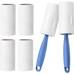 Rouleau adh�sif, rouleau adh�sif tr�s collant pour enlever les peluches et les poils d'animaux des v�tements ...