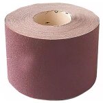 Rouleau atelier toile corindon souple 115 mm x l. 25 m - gr 180 - pour bois, peinture, vernis, m�tal ...