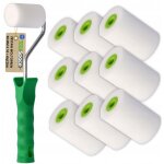 Rouleau �ponge moltopren 50 mm pour meubles, carrelage, lot de 10 pi�ces avec manche