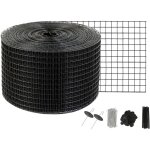 Rouleau grille protection panneaux solaires 20, 3 cm x 30, 5 m kit treillis anti - oiseau 100 attaches ...