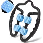 Rouleau de massage musculaire des tissus profonds, 360� 3d foam roller massage anti cellulite, 4 roues ...