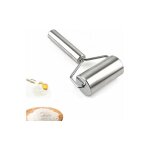 Rouleau à pâtisserie en acier inoxydable, petit rouleau à pâtisserie en métal, rouleau à pâtisserie anti ... Rouleau à pâtisserie en acier inoxydable, petit rouleau à pâtisserie en métal, rouleau à pâtisserie anti ...