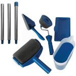 Rouleau de peinture avec rservoir anti - goutte rechargeable et manche extensible