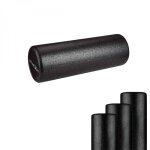 Rouleau de yoga, fitness en mousse epp haute densit� - 30 x 15 cm - noir vivezen