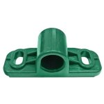 Roulement de brouette pour essieux jusqu'� �20mm en plastique vert