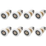 Roulettes douche 27mm, roulette porte coulissante douche roulement pour porte de douche 8 pièces ouylaf ... Roulettes douche 27mm, roulette porte coulissante douche roulement pour porte de douche 8 pièces ouylaf ...