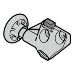 H�rmann ? roulette gauche pour porte basculante ecostar ? fonctionnement fluide ? r�f�rence 1084201 ? ...