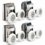 Roulette pour porte ?de douche galets de roulettes douche porte coulissante 23mm de roulement de rechang ...