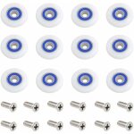 Roulette porte douche roulettes pour porte de douche roulette porte douche roues roulettes de rechange ...