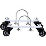 Roulette de radiateur remplie d'huile 2 pi�ces chauffage �lectrique mobile base universelle facile � ...