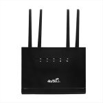 Routeur sans fil wr710 300 mbps 4g lte wifi modem 4 antennes externes rj45 wan lan avec emplacement pour ...