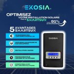 Routeur solaire ekosia v2. 2 - optimis, ractif, conomique - version filaire - compatible onduleur ...