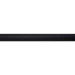 Roxolid - barre à rideaux noir mat ? longueur 1500 mm ? ø 28 mm ? finition moderne ? pour voilages et ... Roxolid - barre à rideaux noir mat ? longueur 1500 mm ? ø 28 mm ? finition moderne ? pour voilages et ...