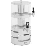 Distributeur de jus - 2 x 4 l - système de refroidissement royal catering Distributeur de jus - 2 x 4 l - système de refroidissement royal catering