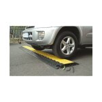 Rs pro - prot�ge c�ble � interne: 50, 60mm, long. 0. 9m, caoutchouc noir / jaune ( prix pour 1 )
