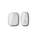 Sonnette électrique sans fil étanche 300 mètres de portée kit de sonnette avec flash led et 36 sonneries ... Sonnette électrique sans fil étanche 300 mètres de portée kit de sonnette avec flash led et 36 sonneries ...