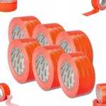 Ruban de pltrage de facade 48mm / 50m ruban orange super qualit 6 pices