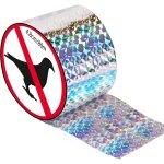 Ruban repulsif pour oiseaux, 80m x 2, 4cm bande rpulsive anti oiseaux bande, oiseaux anti oiseaux bande, ...