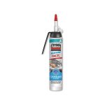 Mastic d'�tanch�it� cuisine&bain rubson juste dose silicone blanc 200ml