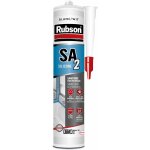 Rubson sa2 sanitaire blanc, mastic silicone 2 - en - 1 pour �mail et mat�riaux de synth�se, joint sanitaire ...