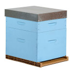 Ecoruche - ruche colorée dadant 10 cadres (hausse) - plusieurs modèles disponibles - azur Ecoruche - ruche colorée dadant 10 cadres (hausse) - plusieurs modèles disponibles - azur