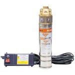 Ruris pompe submersible aqua 101 750w débit 2400l / h hauteur max 60m câble 15m raccord 1 pouce panneau ... Ruris pompe submersible aqua 101 750w débit 2400l / h hauteur max 60m câble 15m raccord 1 pouce panneau ...