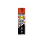 Rust - oleum - peinture en arosol hard hat - orange ral 2002 - brillant - 500 ml