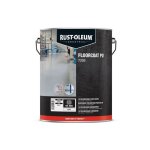 Rust - oleum - peinture pour sol 7200 - noir - ral9005 - brillant - 5l