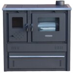 Rustico eco cuisini�re � bois a + 10 kw evacuation droite �150
