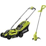Ryobi - pack tondeuse électrique 1300w 33cm rlm13e33s - coupe bordures et dresse bordures 350w rlt3525 ... Ryobi - pack tondeuse électrique 1300w 33cm rlm13e33s - coupe bordures et dresse bordures 350w rlt3525 ...