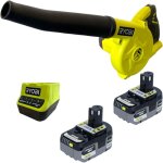 R18tb batterie geblse 18 v 200 km / h + 2x batterie 5, 0 ah + chargeur - ryobi R18tb batterie geblse 18 v 200 km / h + 2x batterie 5, 0 ah + chargeur - ryobi