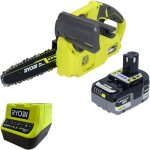 Ryobi - ry18cs20a 18 v one + trononneuse  chane sans fil 20 cm compact + 1x batterie 5, 0 ah + chargeur ...