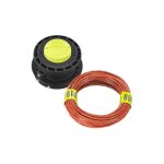 Tête double fil pour débroussailleuses sans fil ryobi diamètre 2, 4mm - rac169 Tête double fil pour débroussailleuses sans fil ryobi diamètre 2, 4mm - rac169