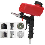 Sableuse portative, kit de pistolet de sableuse portable petite buse pistolet de sablage pneumatique ...