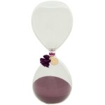 Sablier belli l8xp8xh20cm atmosphera cr�ateur d'int�rieur