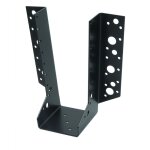 Wovar - sabot ailes extrieures galvanis noir pour poutres 7 x 22 - par