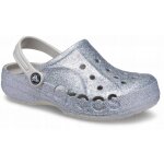 Sabots crocs baya glitter pour enfants 207015 j24eu 3334 argent