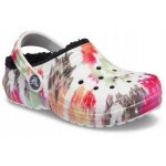 Sabots crocs classic doubls tie dye graphic enfants 206683 c11eu 2829 noirmulti
